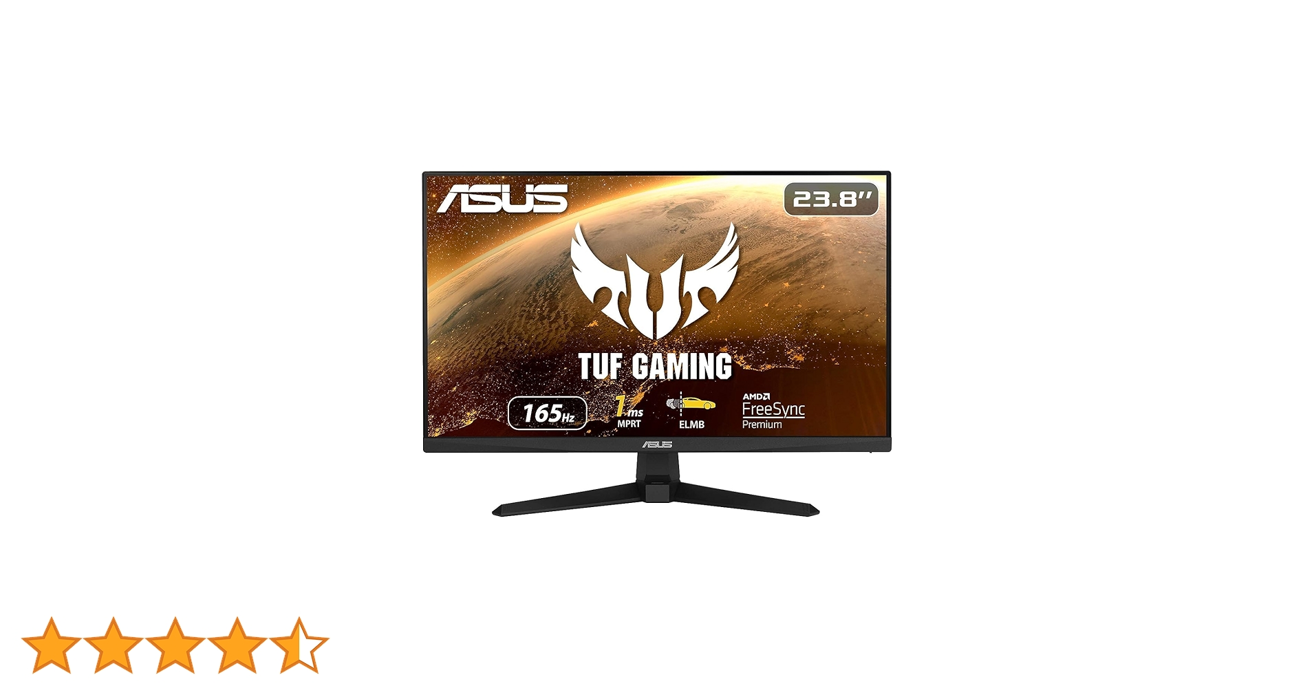 Monitor para jogos ASUS TUF Gaming VG249Q1A 23.8”, 1080p, Full HD Monitor para jogos ASUS TUF Gaming VG249Q1A 23.8”, 1080p, Full HD
